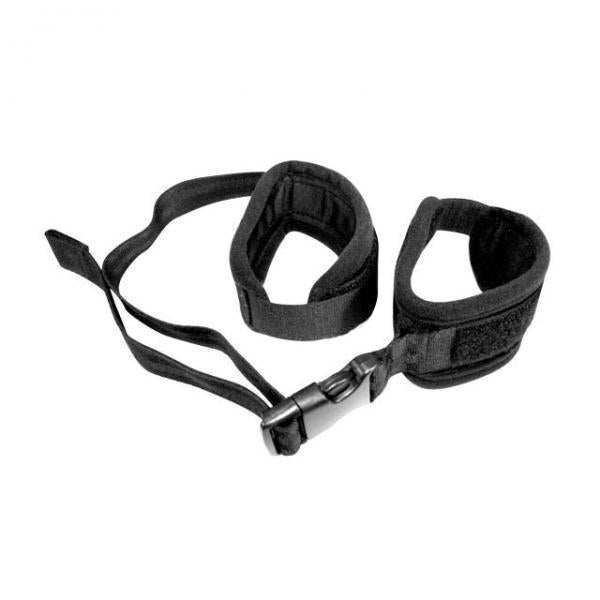 Adjustable Restraints/ Handcuffs Black