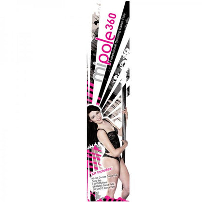 Mi-pole Professional Spinning Dance Pole 7 ft 6 inches to 9ft. Comes With Pads, Assembly Tools and Carrying Case