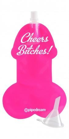 Bachelorette Party Favors Pecker Party 8.5-ounce Flasks Pack Of 3
