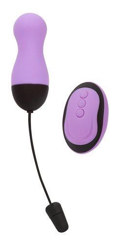 Simple & True Remote Control Vibrating Egg Purple, waterproof vibrating egg with remote and 10 powerful functions is discreet enough to take anywhere