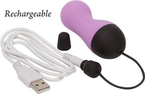 Simple & True Remote Control Vibrating Egg Purple, waterproof vibrating egg with remote and 10 powerful functions is discreet enough to take anywhere