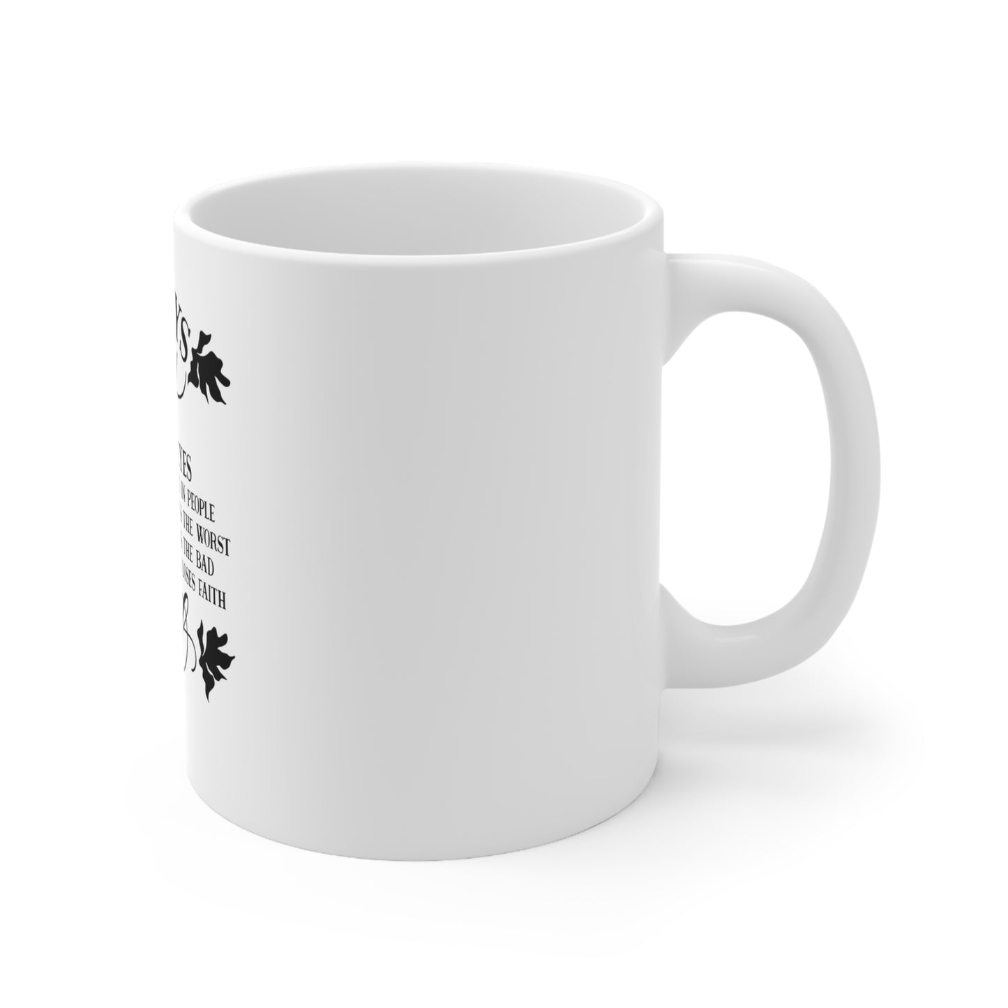 Pray Ceramic Mug 11oz