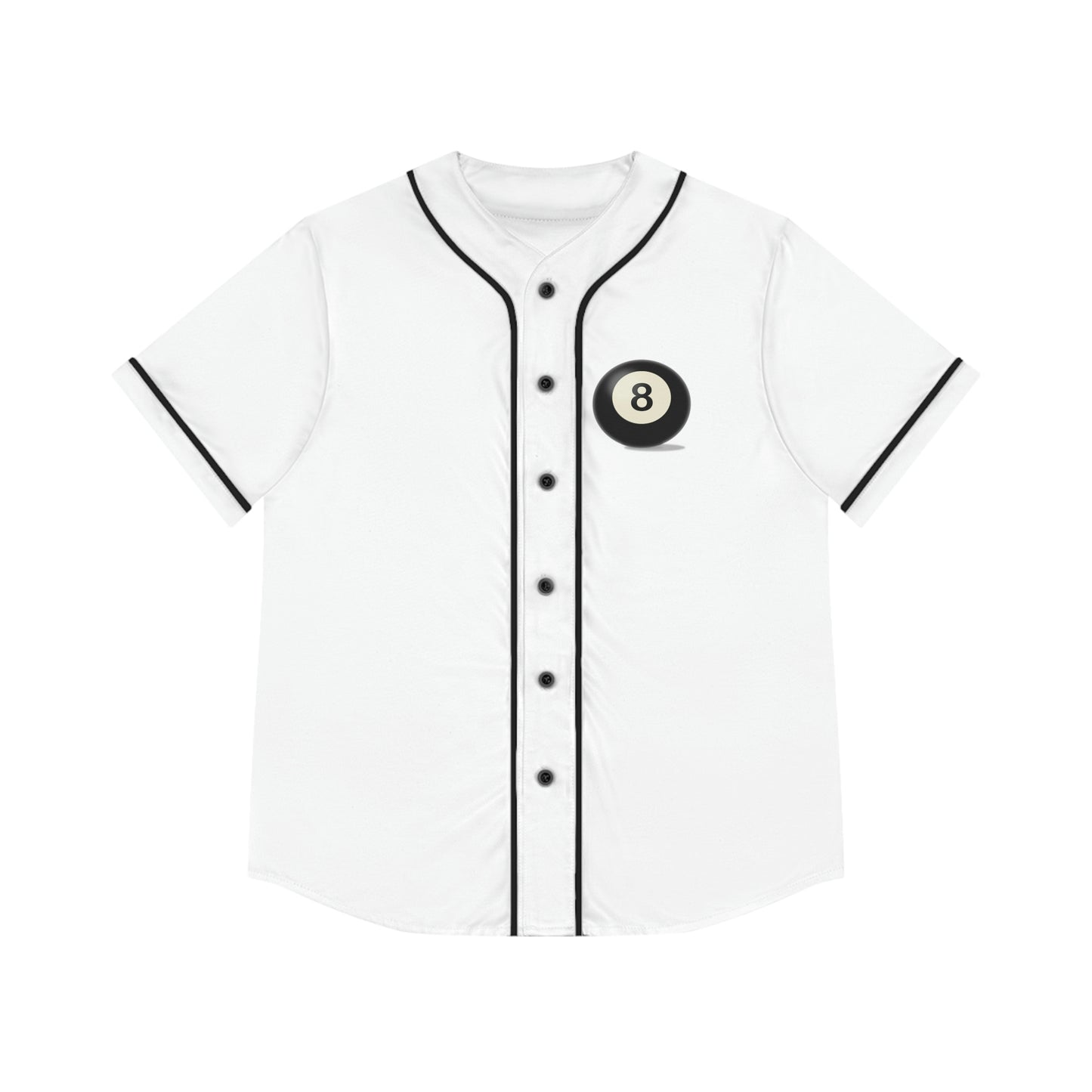 Camiseta de béisbol de 8 bolas para mujer