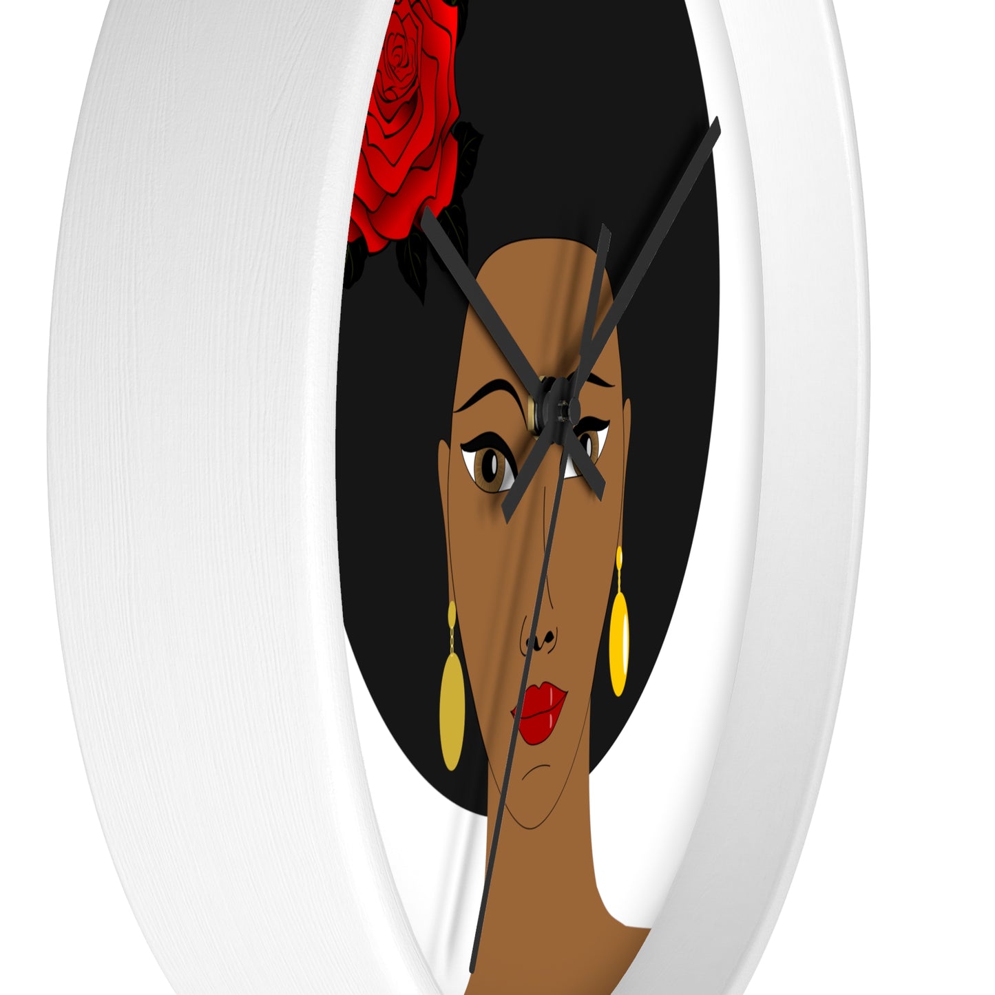 Afro Wall clock