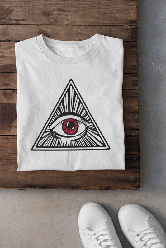 All Seeing Eye Adult Short Sleeve T- Shirt