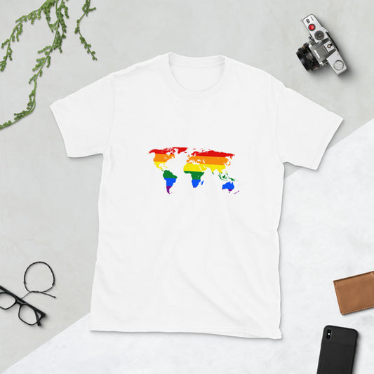 World Pride Rainbow Short-Sleeve Adult T-Shirt