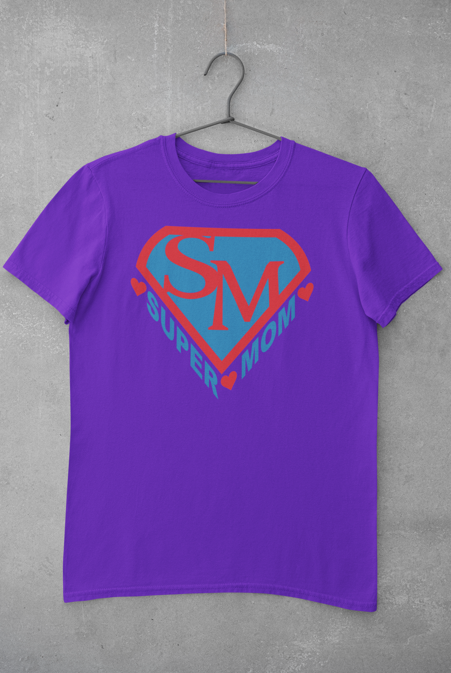 ' Super Mom ' Adult Unisex Short Sleeve T-shirt